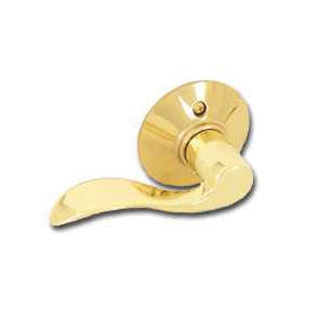 Schlage Accent Series F170ACC605LH Dummy Lever, Zinc, Brass