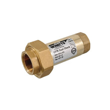 Load image into Gallery viewer, WATTS 3/4X3/4 LF7RU2-2 Check Valve, 3/4 in, Union FNPT x FNPT, 10 to 175 psi Pressure, Brass Body
