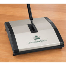 Load image into Gallery viewer, BISSELL Natural Sweep 92N0 Floor and Carpet Sweeper, 9-1/2 in W Cleaning Path, Green
