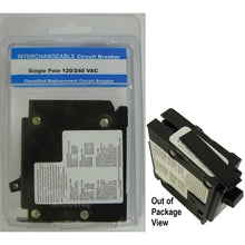 Load image into Gallery viewer, CONNECTICUT ELECTRIC ICBQ130 Circuit Breaker, Interchangeable, Type QP, 30 A, 1 -Pole, 120/240 V, Plug Mounting
