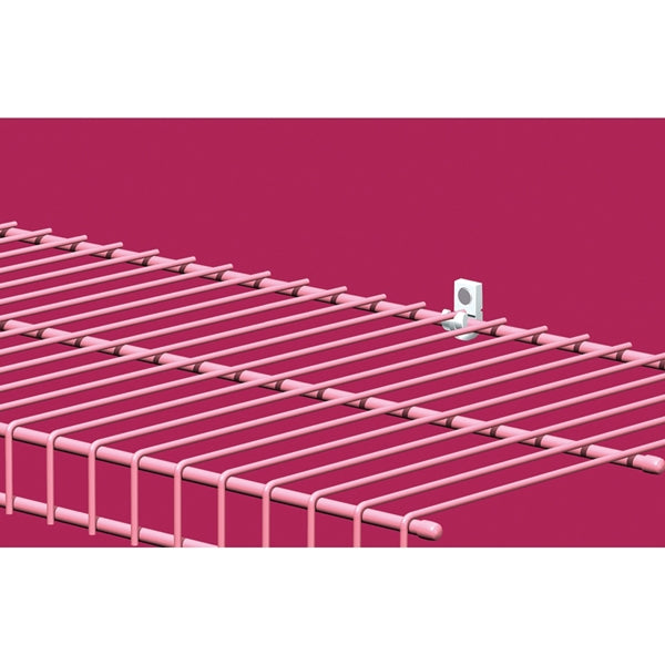 ClosetMaid 1770 Wall Clip Bag, Resin, White