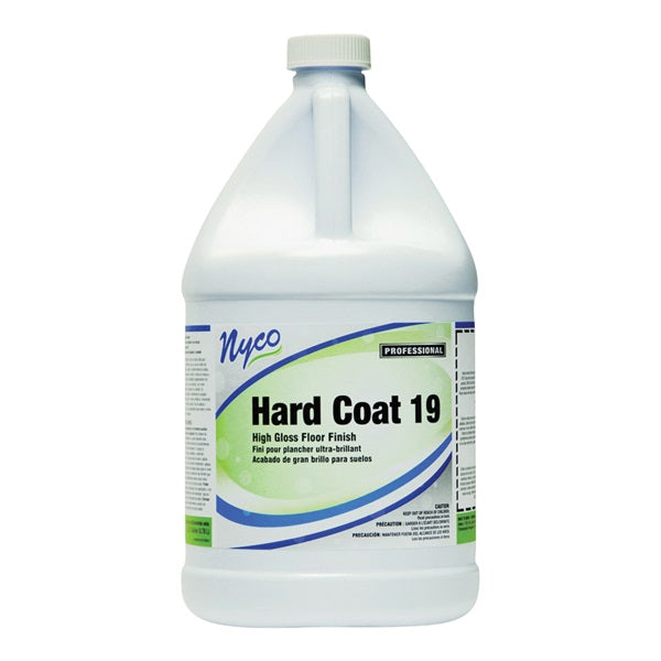 nyco NL167-G4 Floor Finish, 128 oz, Liquid, Acrylic, White