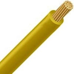 Southwire GPT Series 55670821 Primary Wire, 14 AWG Wire, 60 V, Copper Conductor, Yellow Sheath, 20 ft L