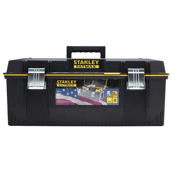 FATMAX 028001L Tool Box, 9.2 gal, Structural Foam, Black/Yellow