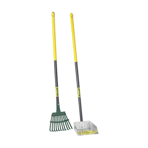 Flexrake 58W Scoop and Rake Set, Steel Blade