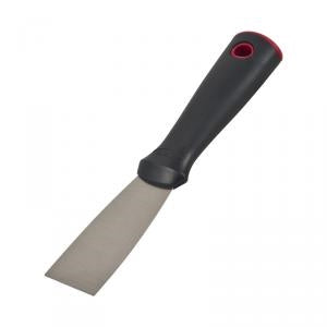 HYDE Value 04101 Putty Knife, 1-1/2 in W Blade, HCS Blade, Polypropylene Handle, Ergonomic Handle