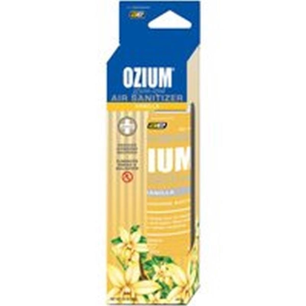 Ozium OZM-23 Air Freshener, 3.5 oz Aerosol Can, Vanilla