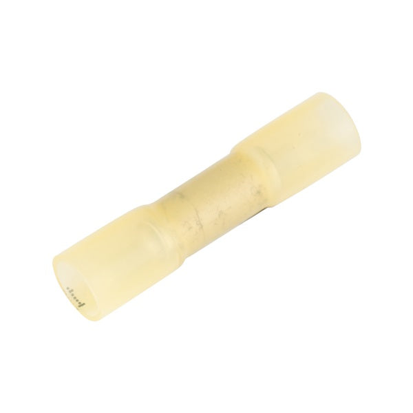 GB Xtreme AMT-126 Butt Splice Connector, 600 V, 12 to 10 AWG Wire, Yellow