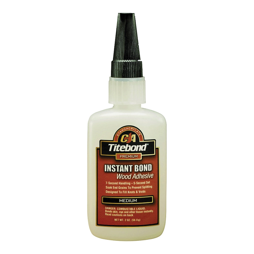 Titebond 6211 Wood Glue, Clear, 2 oz Bottle