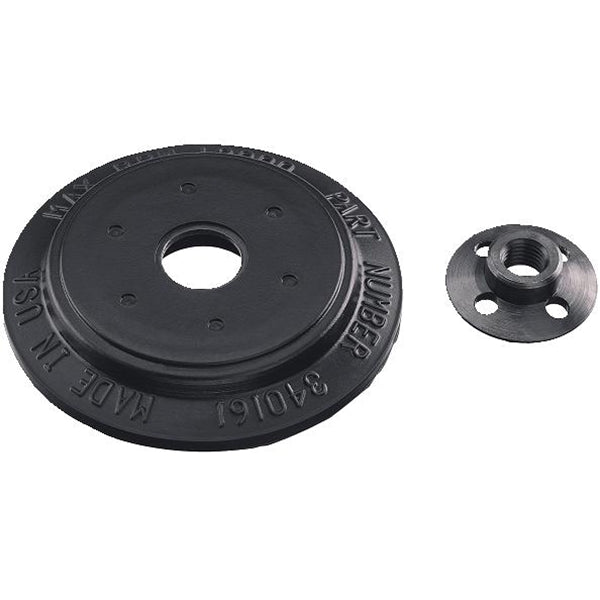 DeWALT DW4940 Fiber Disc Backing Pad, 4 in Dia, 5/8 in Arbor/Shank, Rubber