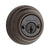 Kwikset 98511PSMTCP Deadbolt, 1 Grade, Keyed Alike Key, Steel, Venetian Bronze, 2-3/8 x 2-3/4 in Backset, KW1, K4 Keyway