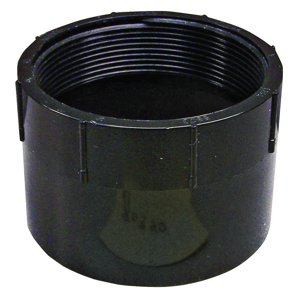 GENOVA 800 Series 80320 Pipe Adapter, 2 in, Hub x FIP, ABS, SCH 40 Schedule