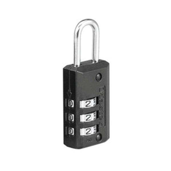 Master Lock 646D Padlock, 1/8 in Dia Shackle, 11/16 in H Shackle, Steel Shackle, Zinc Body, 13/16 in W Body