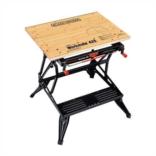 Black+Decker WM425 Workbench, 29 in OAW, 30 in OAH, 21-3/4 in OAD, 550 lb Capacity