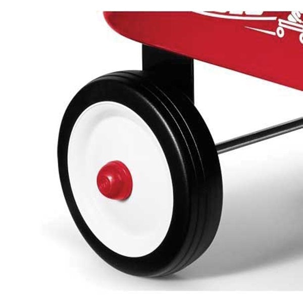 RADIO FLYER W5 Toy Wagon, Steel, Red