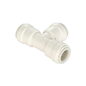 WATTS 3523-10 Union Pipe Tee, 1/2 in, Sweat Push-Fit, Plastic, White, 100 psi Pressure