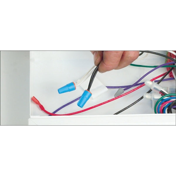 KING INNOVATION Dryconn 62110 Wire Connector, 22 to 12 AWG Wire, Copper Contact, Aqua/Orange