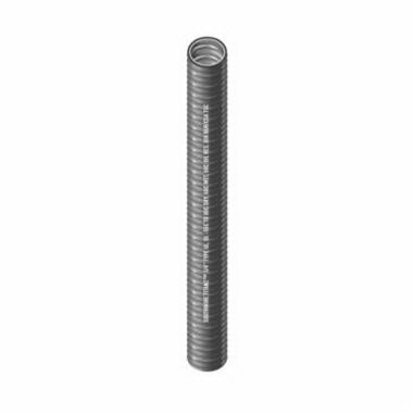 Southwire Titan 2 55082703 Flexible Conduit, 3/4 in, 100 ft L, Steel, Gray, Galvanized