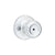 Kwikset 300T26DALRCSBX Privacy Door Knob, Satin Chrome