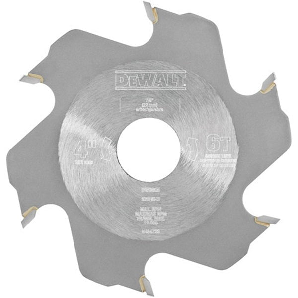 DeWALT DW6805 Saw Blade, 4 in Dia, 5/8 in Arbor, 6-Teeth