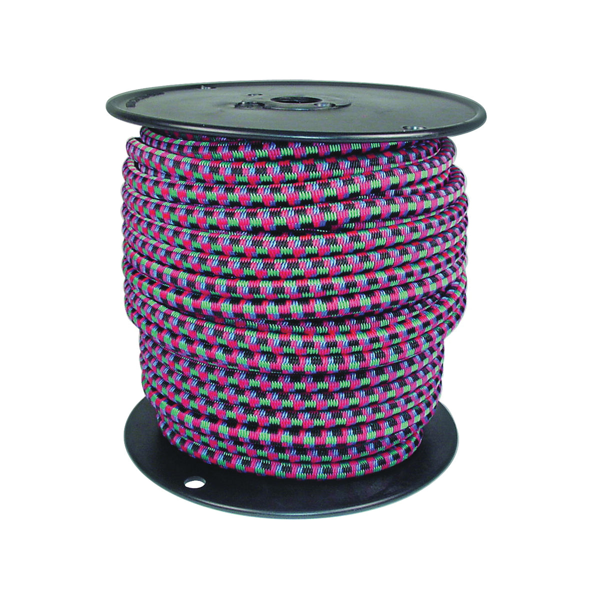 KEEPER 06415 Bungee Cord, 5/16 in Dia, 125 ft L, Rubber
