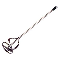 Vulcan 151003L Max Mud Mixer, 16-1/4 in OAL, 5/16 in Dia Shaft, Steel, Nickel-Plated