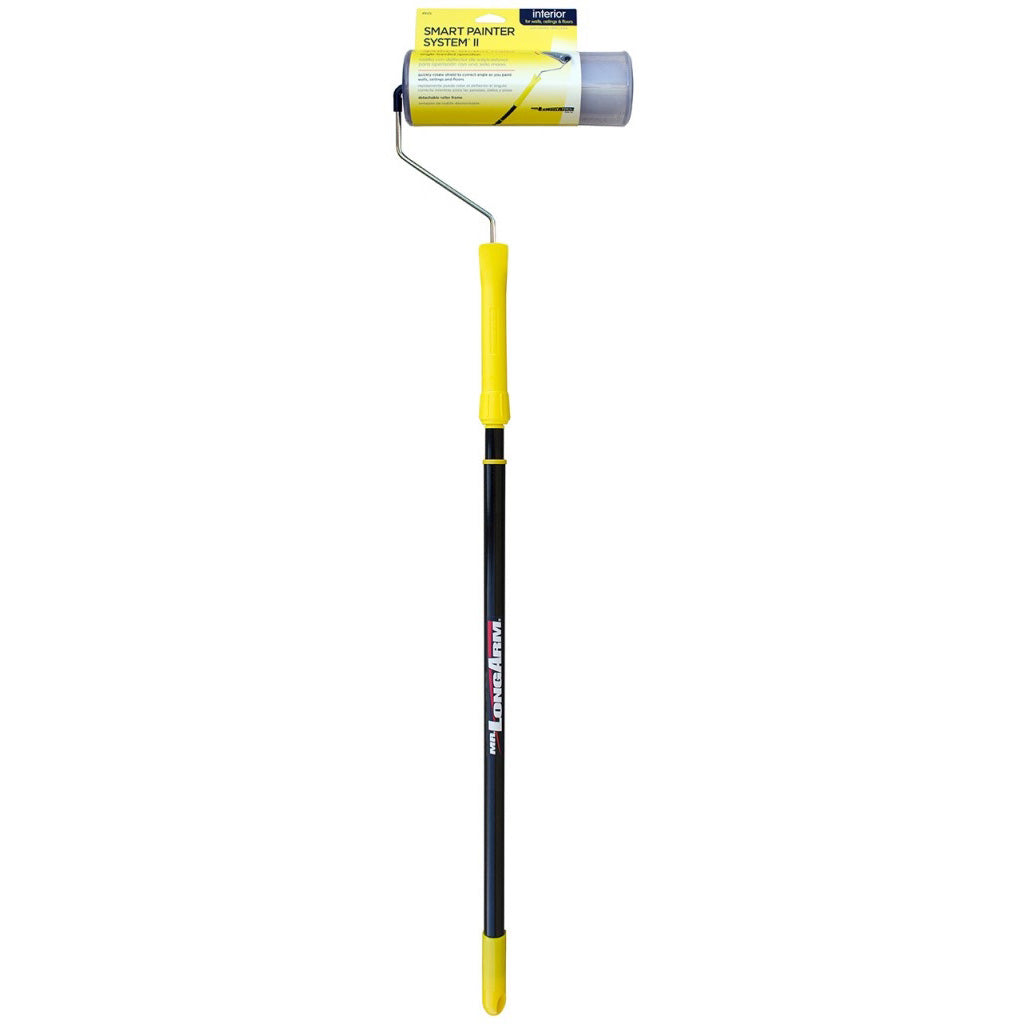 Mr. LongArm Smart Painter System II 9026 Roller and Extension Pole, 2.3 to 4 ft L