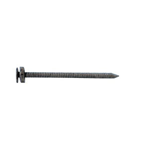 ProFIT 0168118 Neo Roofing Nail, 1-3/4 in L, Flat Head, 10 ga Gauge, Steel