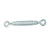 National Hardware 2170BC Series N221-770 Turnbuckle, 215 lb Working Load, 3/8-16 in Thread, Eye, Eye, 16 in L Take-Up