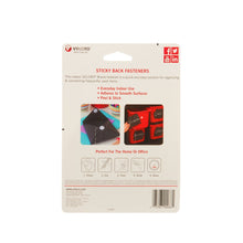 Load image into Gallery viewer, VELCRO Brand 90086 Fastener, 3/4 in W, 5 ft L, Nylon, Black, 5 lb, Rubber Adhesive
