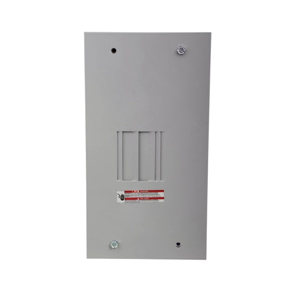 Cutler-Hammer BR BR24L70FP Load Center, 70 A, 2 -Space, 4 -Circuit, Main Lug, NEMA 1 Enclosure, Flush Mounting