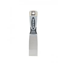 Load image into Gallery viewer, HYDE Pro Stainless 06158 Putty Knife, 1-1/2 in W Blade, Stainless Steel Blade, Plastic Handle, Soft-Grip Handle
