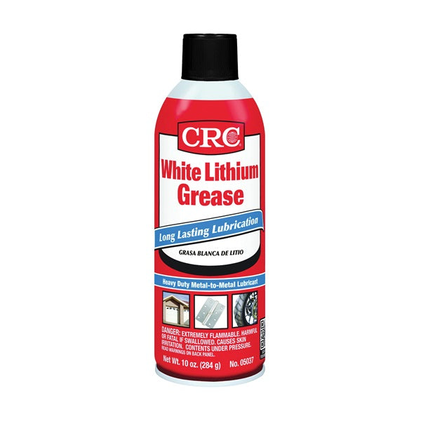 Sta-Lube 05037 Lithium Grease, 10 oz Aerosol Can, Off-White