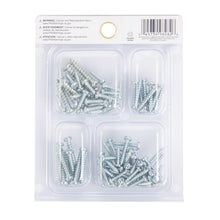 Load image into Gallery viewer, ProSource JL82102 Screw Set, Sheet Metal, Zinc Plated, 95-Piece
