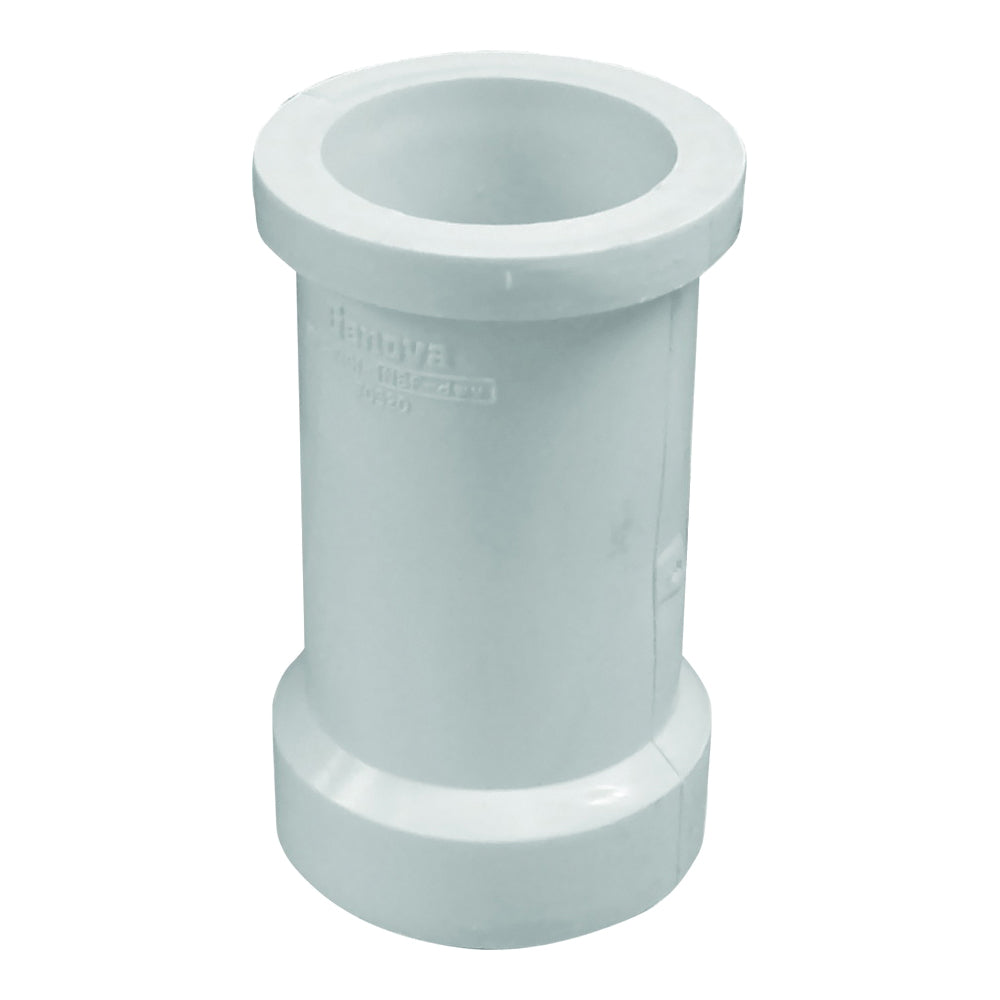 GENOVA 700 Series 70543 Pipe Adapter, 4 x 3 in, Spigot x Hub, PVC, SCH 40 Schedule