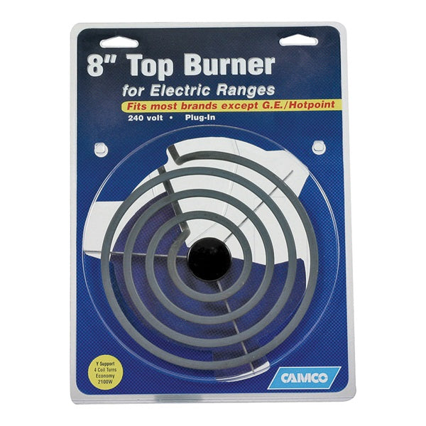 CAMCO 00153 Top Burner, 240 V, 2100 W, Plug