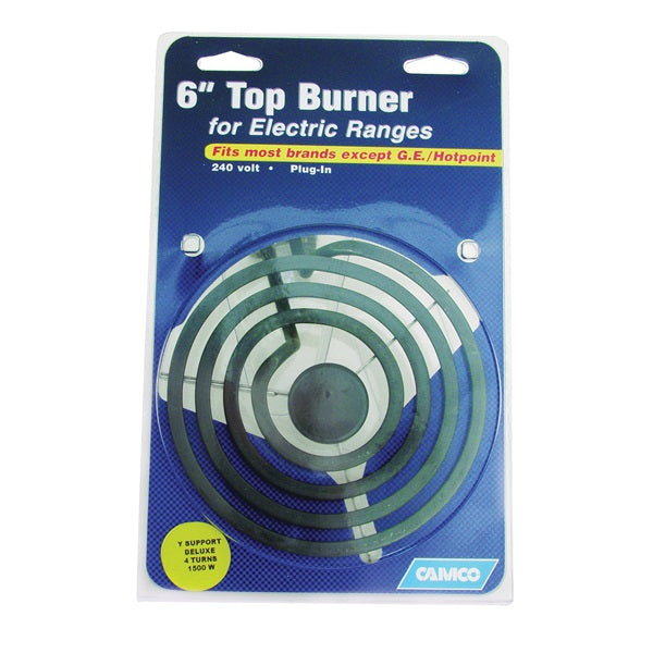 CAMCO 00243 Top Burner, 240 V, 1500 W, Plug