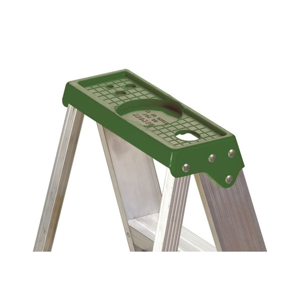 Louisville AS4006 Step Ladder, 6 ft H, Type II Duty Rating, Aluminum, 225 lb