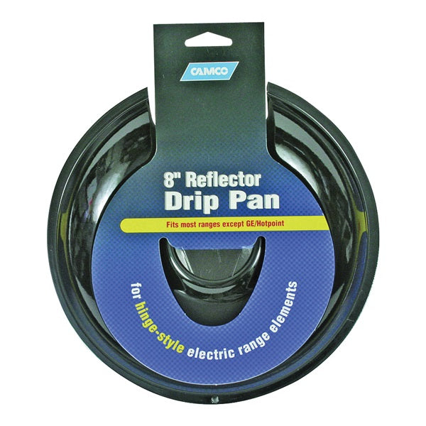 CAMCO 00433 Drip Pan, 8 in Dia