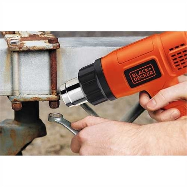 Black+Decker HG1300 Dual Temperature Heat Gun, 11.25 A, 12 cfm Air, 750 to 1000 deg F