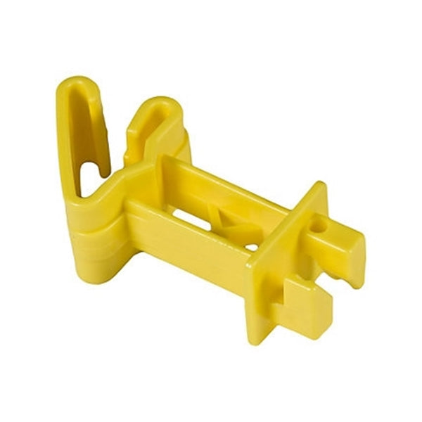 Zareba IT2XY-Z Snap-On Extender Insulator, Aluminum/Polywire/Steel, Polyethylene, Yellow