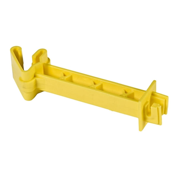 Zareba IT5XY-Z Snap-On Extender Insulator, Aluminum/Polywire/Steel, Polyethylene, Yellow