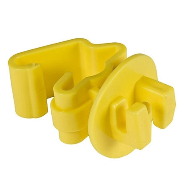 Zareba ITY-Z Standard Snug-Fitting Insulator, Aluminum/Polywire/Steel, Polyethylene, Yellow