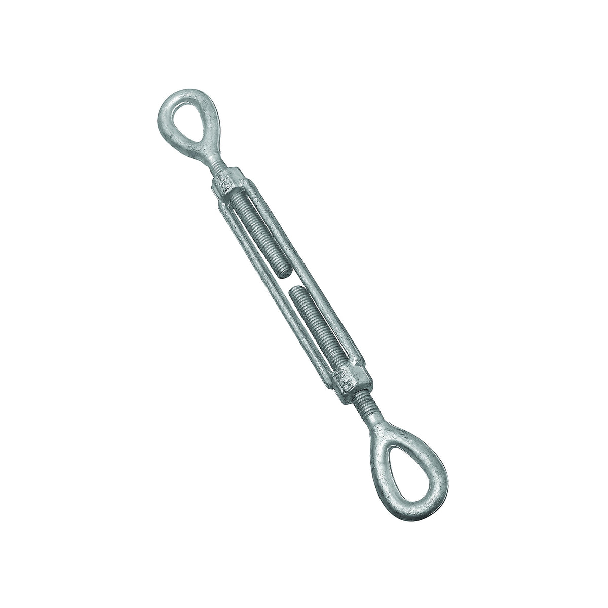 National Hardware 3270BC Series N177-402 Turnbuckle, 1800 lb Working Load, 1/2 in Thread, Eye, Eye, 6 in L Take-Up