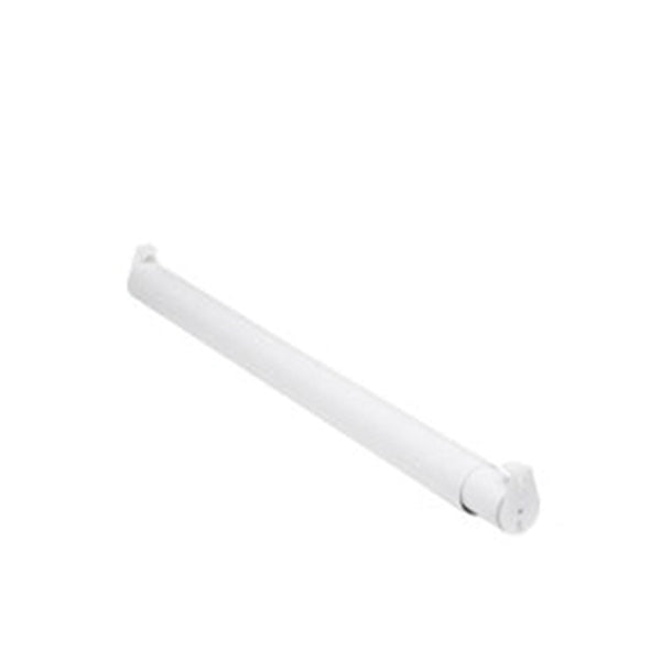 John Sterling Closet-Pro RP0021-72120 Adjustable Closet Rod, 1-1/4 in Dia, 72 to 120 in L, Steel