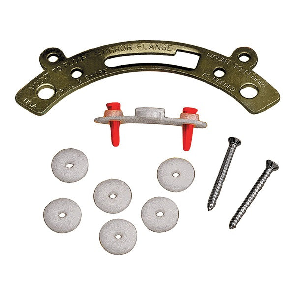 Plumb Pak PP835-56L Toilet Anchor Flange Kit, For: Universal Fit