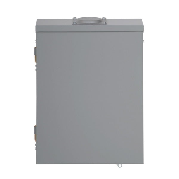 Cutler-Hammer BR BR1224L200R Load Center, 200 A, 12 -Space, 24 -Circuit, Main Lug, NEMA 3R Enclosure, Light Gray