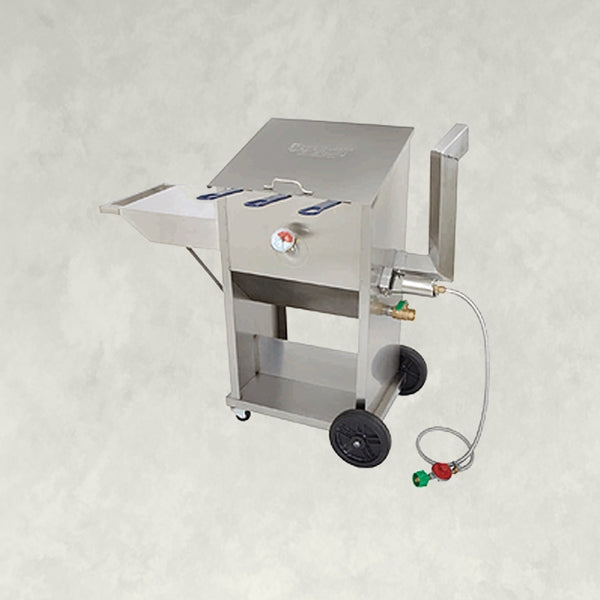 Bayou Classic 700-725 Fryer, 2.5 gal Capacity, Cool Touch Control