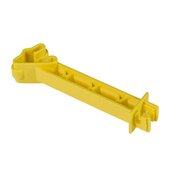 Zareba Fi-Shock ITRXY-FS Snap-On Reversed Insulator, Yellow