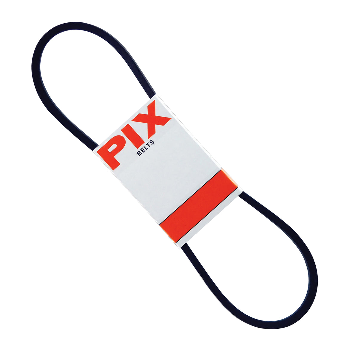 PIX B76/5L790 V-Belt, Molded Cog, 21/32 in W, 3/8 in Thick, Black